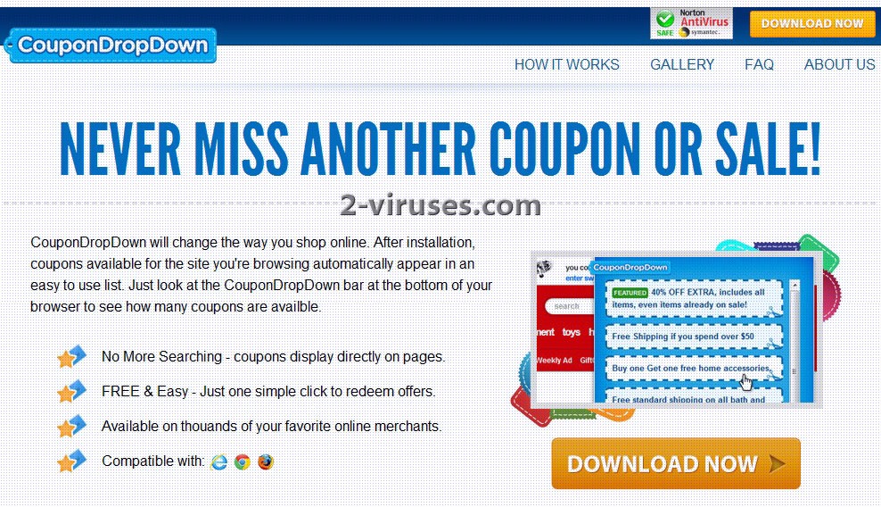 Eliminar virus coupondropdown