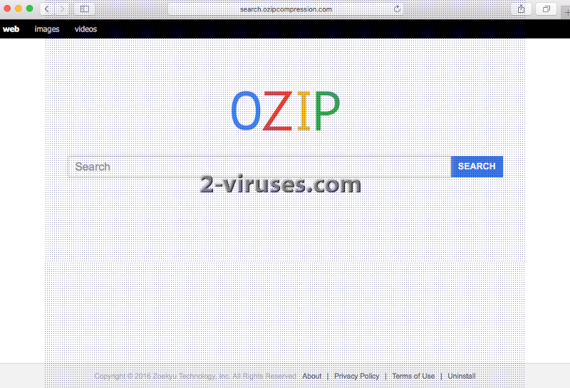 Search.ozipcompression.com virus