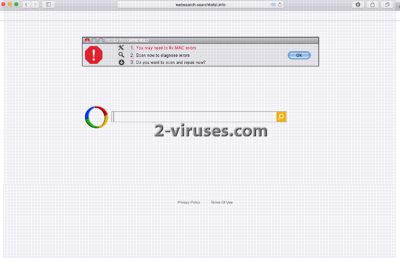 Websearch.searchtotal.info virus
