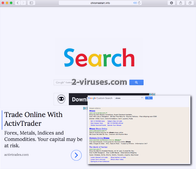 ChromeStart.info virus