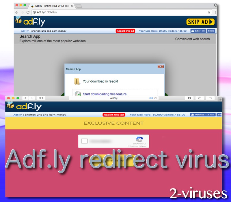 Adf.ly redirect virus
