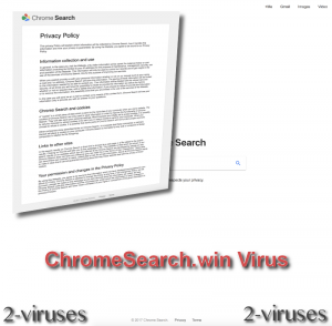 Sökmotorskaparen Chromesearch.win