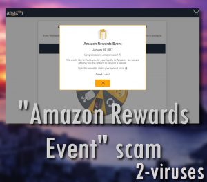 “Amazon Rewards Event” bedrägeri