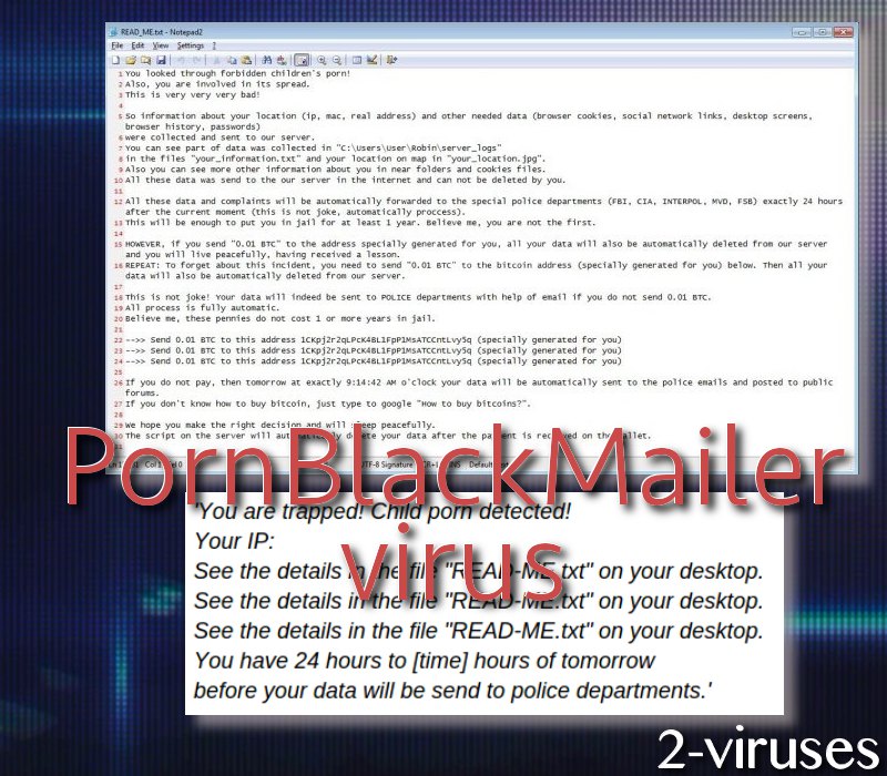 PornBlackMailer virus 