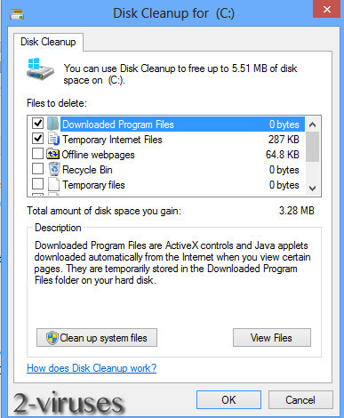 windows disk cleanup