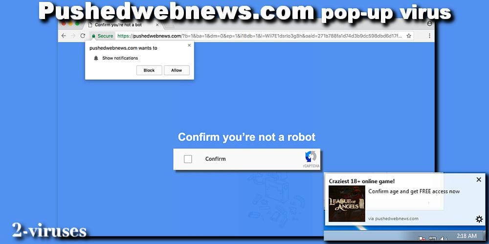 Pushedwebnews.com pop-up